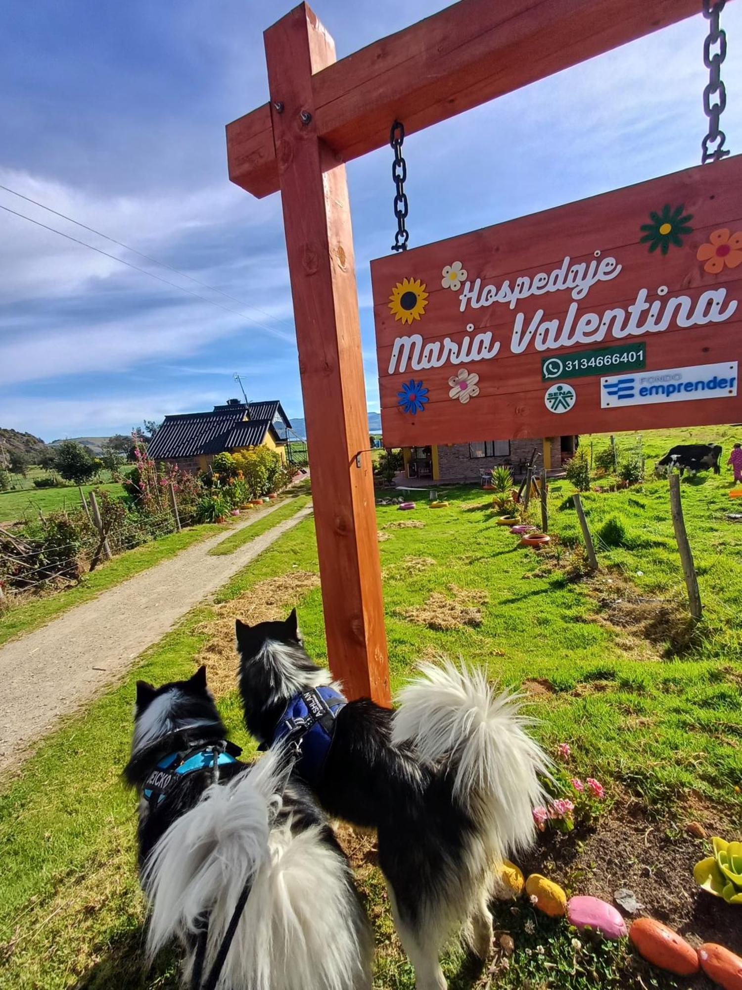 Hospedaje Maria Valentina Tota Bagian luar foto